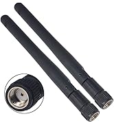 Boobrie WiFi Antenna 2.4Ghz 2dbi RP-SMA Male Omni-Directional B/G/N Band Antennas WiFi Signal for...