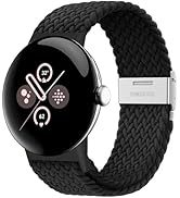 Eiavike Stretchy Braided Bands Compatible with Google Pixel Watch/Pixel Watch 2, Adjustable Elast...