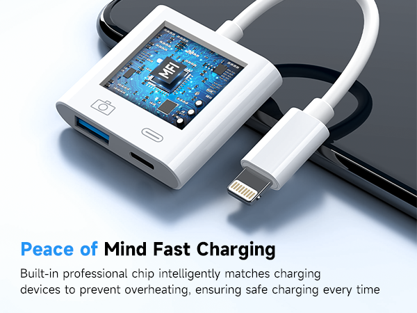 Lightning to USB Camera Adapter