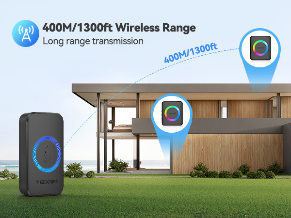400m wireless range
