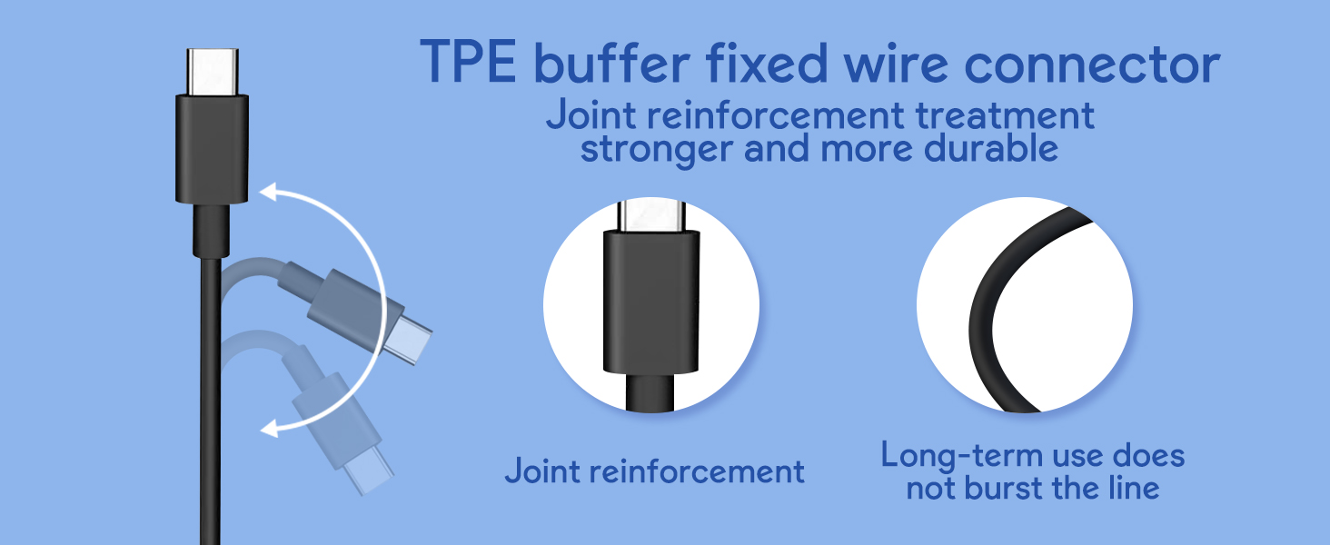 TPE buffer fixed wire connector