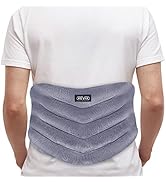 REVIX Microwavable Heating Pad for Back to Alleviate Pain, Extra Large Microwave Heated Pack with...