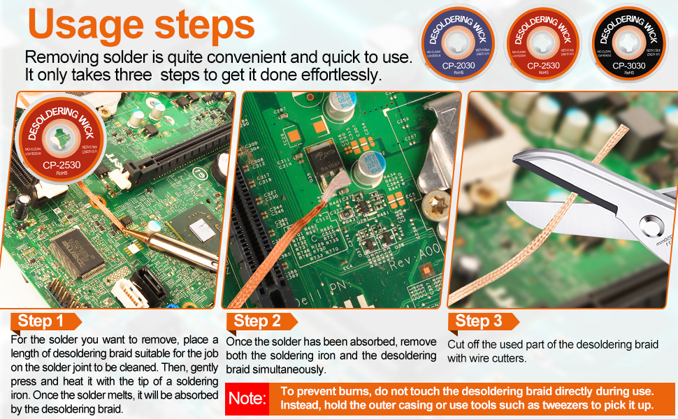 Soldering Supplies, Desolder