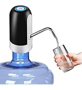 5 Gallon Water Bottle Dispenser, USB Charging Water Bottle Pump, Electric Drinking Portable Water...