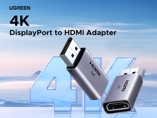 DisplayPort to HDMI Adapter
