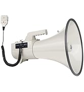 My Mealivos75W 2000 Professional Yard Sound Range Heavy PA Bullhorn Megaphone Speaker, Adjustable...