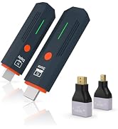 2026 New Wireless HDMI Transmitter and Receiver, 360ft/110m Wireless HDMI Extender,4K Decode 1080...