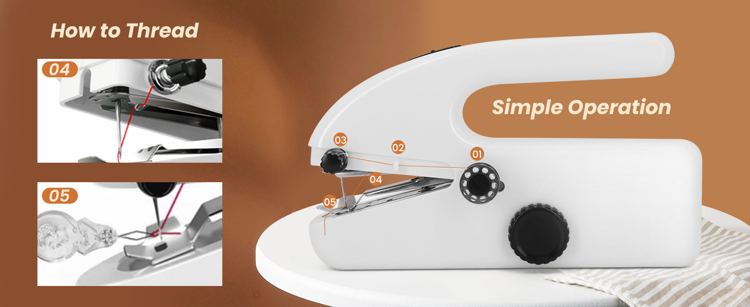 hemming tool mini handheld sewing machine maquina de coser portátil hand stitching machine hand