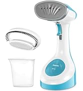 Steamer for Clothes, Reemix Garment Steamer With Large Detachable Water Tank 10.15Oz, 25S Fast He...