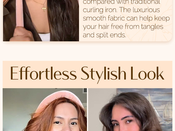 heatless curls
