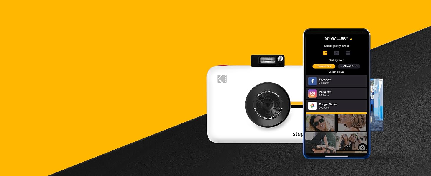 kodak step touch social media sharing 
