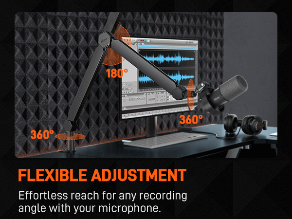 mic boom arm for podcast