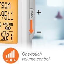 Volume easily controlled