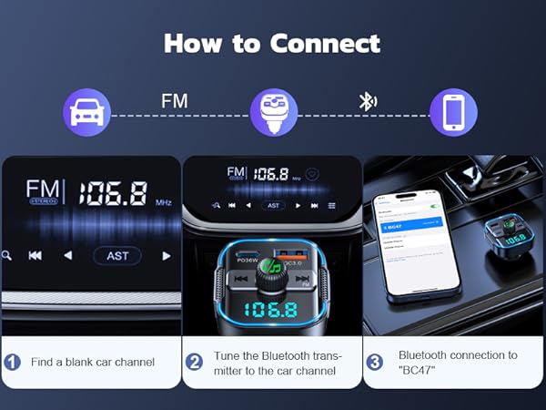 Bluetooth car adapter