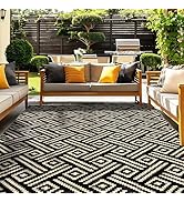 OPPODREAM Outdoor Rug 5x8 Ft, Waterproof Outdoor Plastic Straw Rug for Patio, Reversible Out Door...