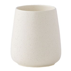 beige toothbrush holder