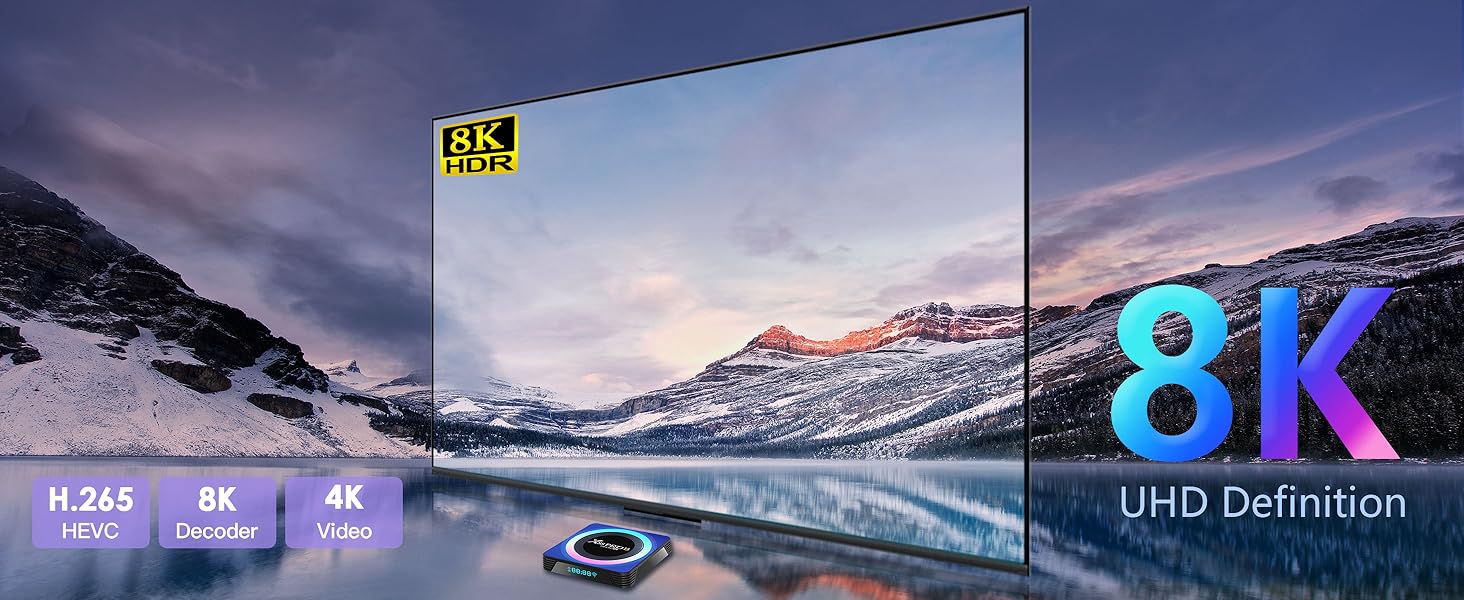 8K Android TV Box