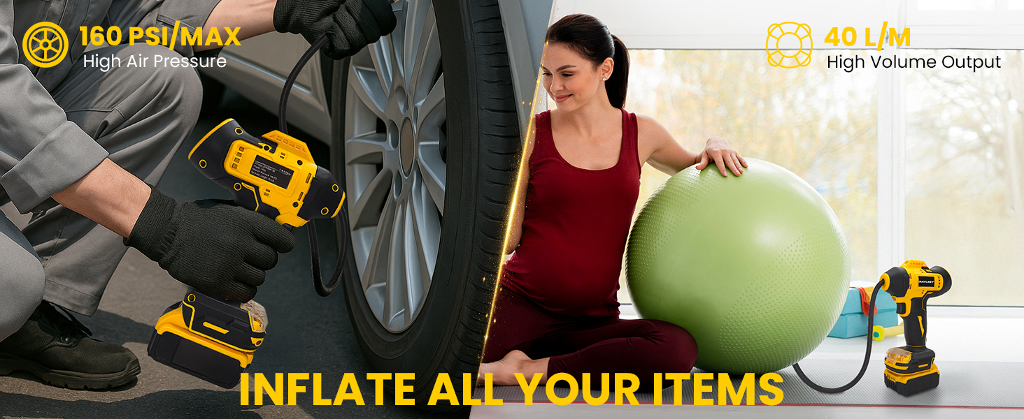 dewalt 20v air pump