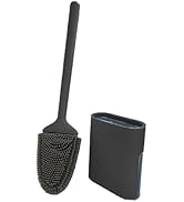 DALIPER Toilet Brush and Holder Set, Flexible Toilet Bowl Brush,Wall Mounted Toilet Brush-Anti-Ro...