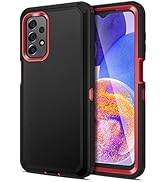 Jiunai for Samsung A23 Case, [Shockproof] [Anti-Dust] [Heavy Duty Protection] Tough Rugged Dual L...
