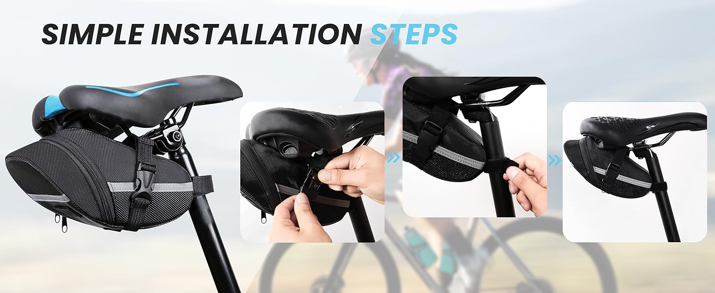 Bicycle Saddle Bag Under Seat Bicycle Bag