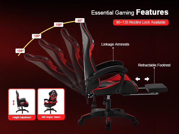 recline gaming chair