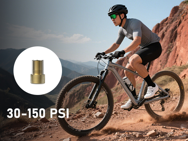 tire inflator: bike mode