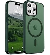 SUPFINE Magnetic for iPhone 15 Pro Max Case (Compatible with MagSafe) (10 FT Military Grade Drop ...