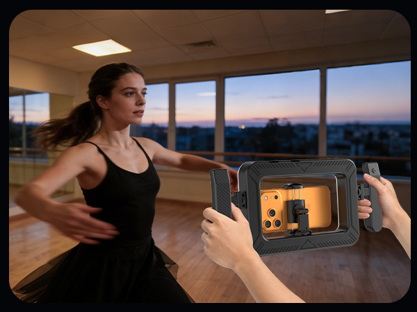 Smartphone Video Rig with Light