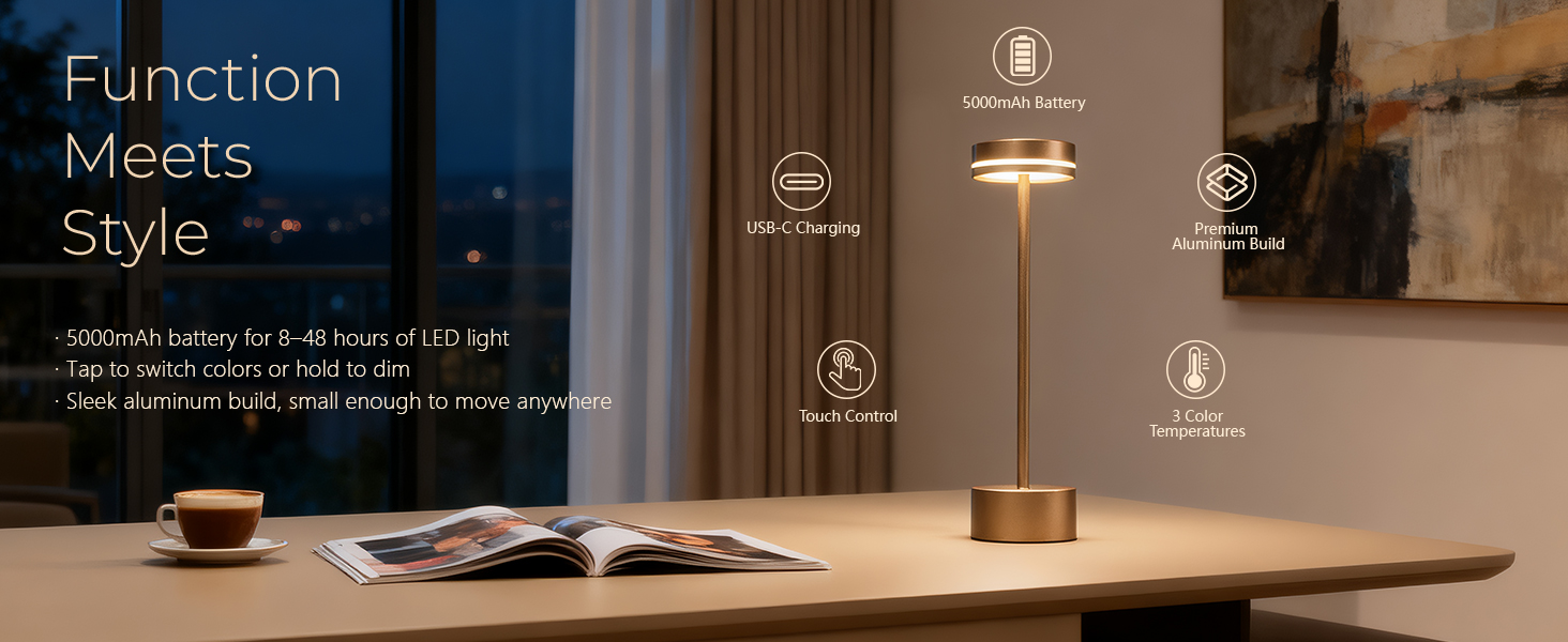 cordless lamps cordless table lamps rechargeable battery operated outdoor dining lights tabletop