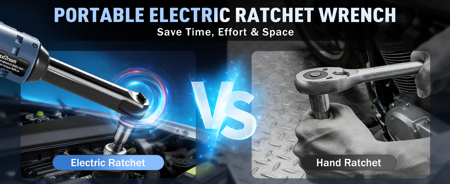 PORTABLE ELECTRIC RATCHET WRENCH
