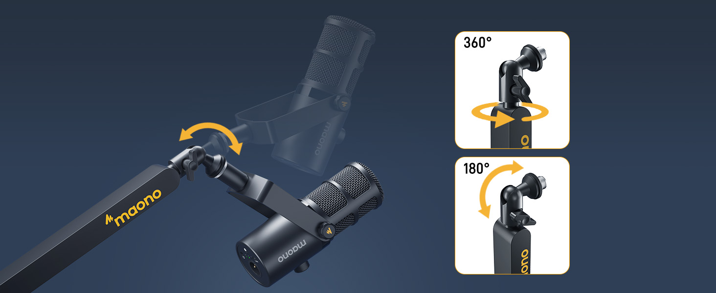 adjustable mic arm