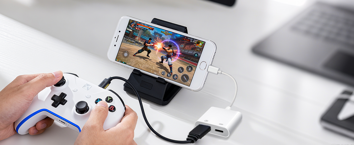 Connect with gamepad