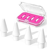 JOOSKO Replacement Pencil Tips for Apple Pencil Pro/USB-C/2nd Gen/1st Gen Tips(with Storage case)...