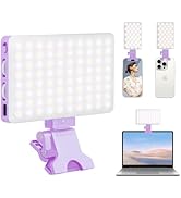 Inspack 80 LED Selfie Light for iPhone, Portable Phone Clip for Tiktok Video Recording, Zoom Call...