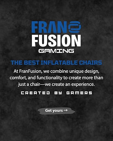 FranFusion Inflatable Gaming Chair for Kids