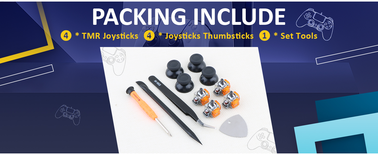 TMR Joysticks for PS5