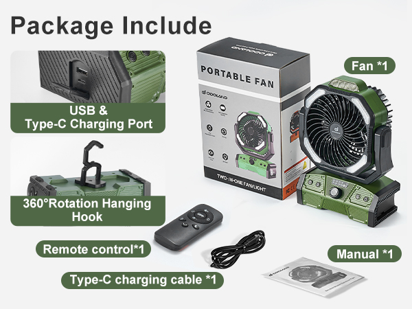 camping fan