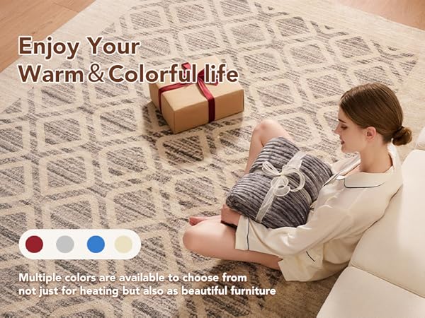 10 heat levels,1/2/4/6/8 hours auto shut off