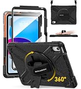 BRAECN for iPad (A16) 11th/10th Generation case 11/10.9 inch 2025/2022 Heavy Duty Shockproof Prot...