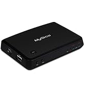 MyGica Broadcast Live Streaming Capture Card Switch, No PC Required Standalone HD 1080P HDMI to U...