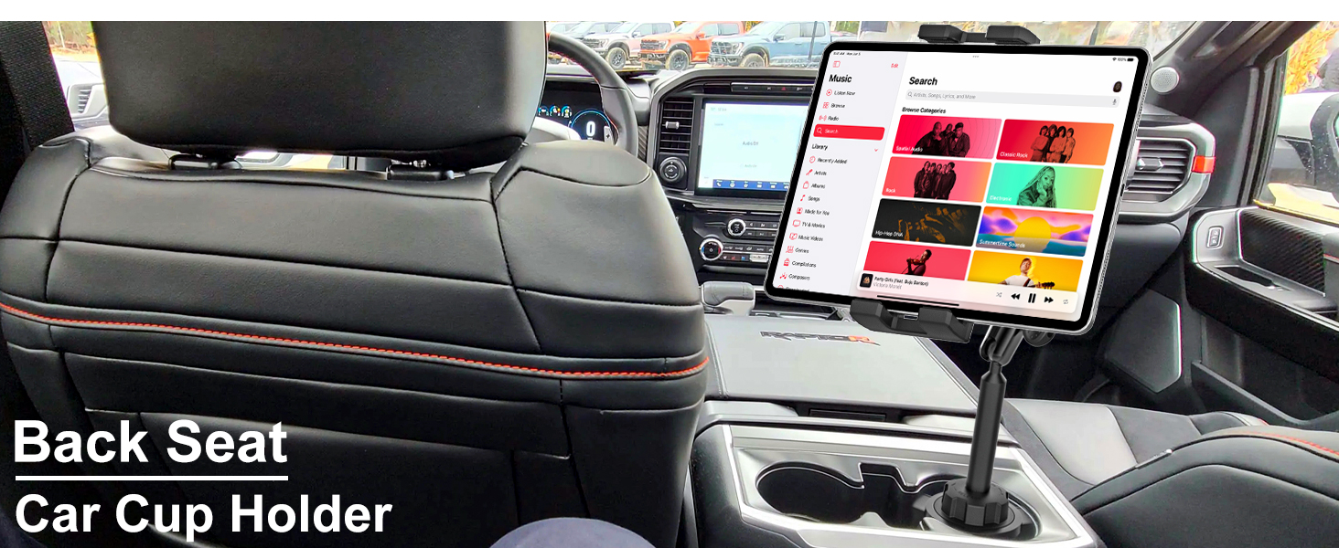 car cup tablet holder