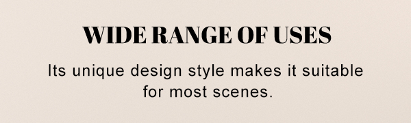 wide range of uses