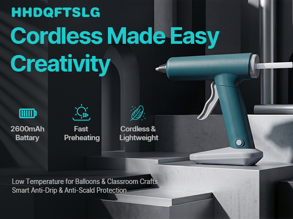 cordless hot glue gun