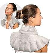 Bed Buddy Lavender Microwave Heading Pad for Back /Shoulder/ Neck Pain Relief - Heated Neck Wrap ...