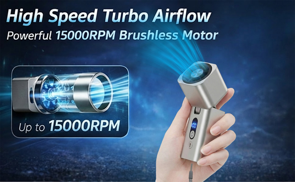 powerful handheld fan