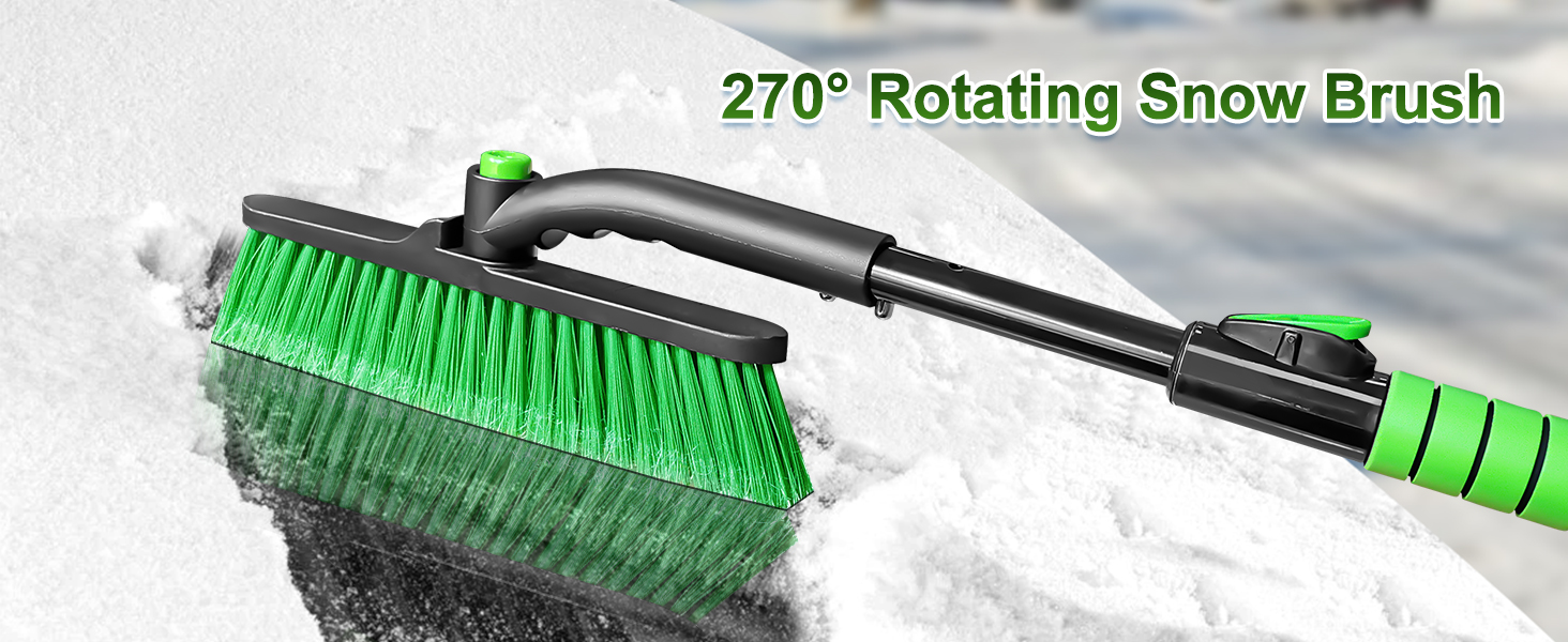 snow brush ice scraper