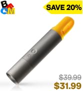 HOTO Flashlight Lite, Zoomable, LED, USB-C Rechargeable, 1000 Lumens, 5 Modes (SOS & Strobe), Tac...