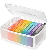 Gbivbe Photo Storage Bag 4x6, 10 Inner Large Photo Storage Box Photo Cases Store up to 1000 Photo...