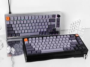 MechLands CIDOO QK61 V2 VIA Programmable 60% Compact Keyboard, USB-C/BT5.0/2.4Ghz Wireless, Hot Swap...